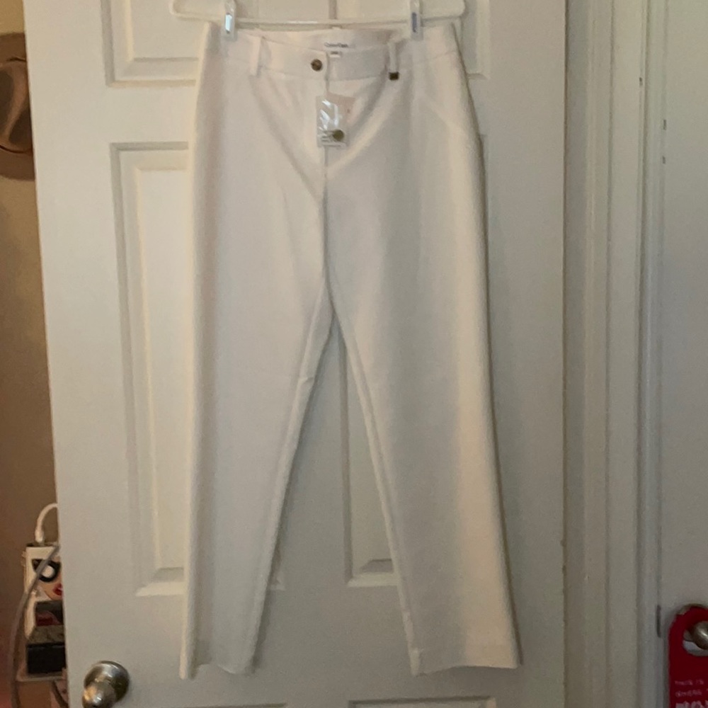 Straight Leg Calvin Klein Pants